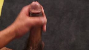 black stud dominic santos self sucks and cum eats to gay porn stardom
