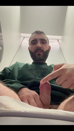 Cheeky Wank at the Airport