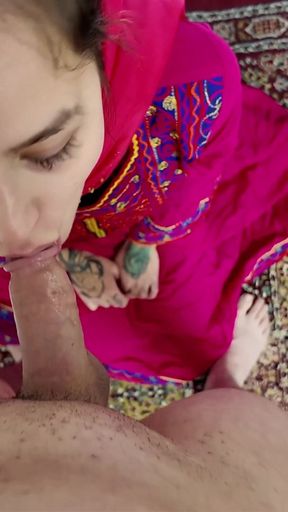 Afghan Girl Sucks My Dick