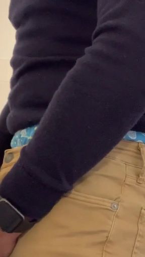 Showing those boxers, jeans, Close-up cumming in the shower room and cumming on my cum stained blk jeans again   Clip 1