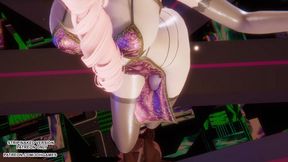 MMD MINNIE - Cherry Sky - Seraphine Sexy Kpop Dance League of Legends Hentai Uncensored 4K 60FPS
