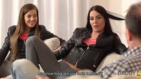 Cheatin Slut Gets Drilled by Her Sugar Daddy s Side Chick in Secret