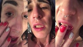 je t’embarque sensuelement sous ma douche pour que tu me prennes une ...