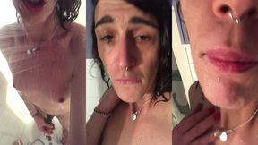 je t’embarque sensuelement sous ma douche pour que tu me prennes une ...