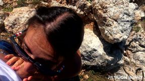 Hiking session turns into hot summer hookup with PassionBunny