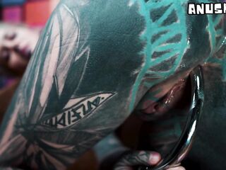 Sucking Iron Like Your Wang in My Cute Pink Corset