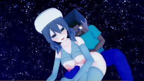 Minecraft - Sex with Skeleton - Mob Talker - 3D Hentai