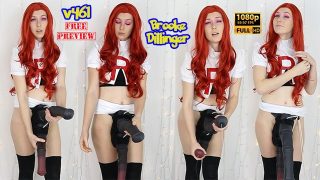 Film fétiche Kink de la cosplayeuse Jessie se baisant