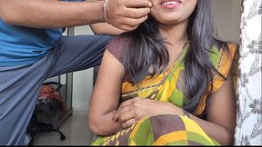 देसी भाभी ने साड़ी पहन कर अपने देसी लौंडे से चुद गही