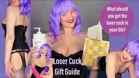 Loser Cuck Gift Guide - Humiliating Gift Suggestions for Cucks - Verbal Humiliation Cuckolding Female Domination with Femdom Brat Girl Mistress Mystique - WMV