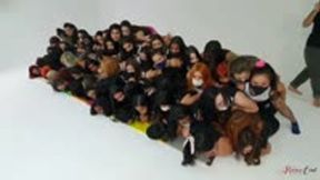 PYRAMID WITH MORE THAN 60 WOMEN THE NEW RECORD -- NEW KC 2021 - CLIP 2 IN FULL HD