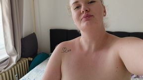 She Fucked Her Pussy with Her Fingers - Hot Fun of the Horny Bitch