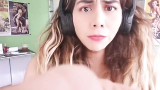 Step MILF Giantess Debora and her small son- buttcrush pov