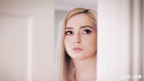”SISTERTRICK - Lexi Lore rides her hidden step sibling's shaft”