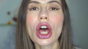 Sexy Girl Lip Smelling Gfe