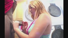 Bored Student Sophia Jerked BBC At The Dorm Laundry Room! mp4