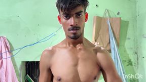 Indian boy masterbation in a room