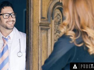 PURE TABOO - mother I'd like to fuck Lets Shady Doctor FIST And Cum Inside Her At Fertility Clinic To Get Preggo!