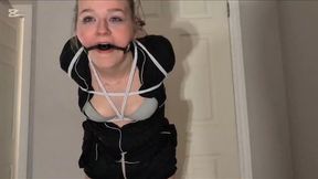 Strappado then hogtied