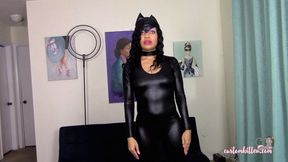 Catwoman Magic Control Dildo Sucking-Monica Jade MP4