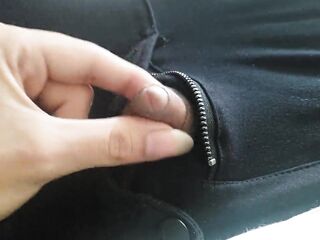 2 finger to jack off barely even dribbles.
