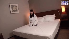 Steamy T Back Stroll with a First Time Outdoor Peach That Drives Nonstop Release Part 4