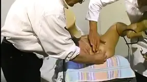 Blonde MILF spreads wide for doctor's speculum play