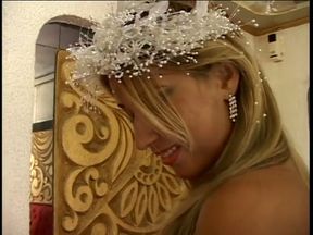 Sexy Latina MILF deep throats a big black cock
