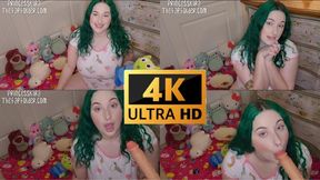 Bored Step-Daddy's Girl Begs to Play