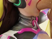 Dva Overwatch Deepthroath Blowjob Porn