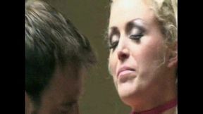 UK Slut Rebecca Smythe fucked in a warehouse