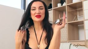 Locked in chastity for my pleasure during Locktober