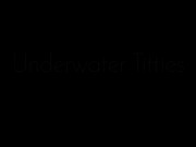 Codi Vore Plays with Huge Tits Underwater