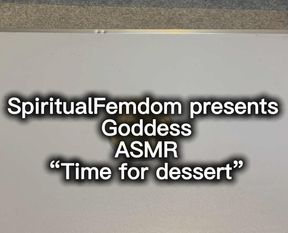 Goddess ASMR “ Donut Foot Smash” Time for dessert