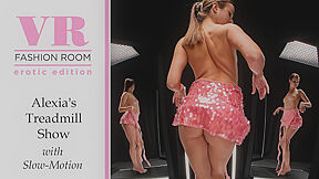 Alexia Sun In Alexias Treadmill Show (with Slowmo)