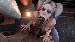 Thirsty Big Ass Slut Takes Huge Black Cock Deep Sloppy Blowjob, Rough Intense Fuck & Swallows Every Drop