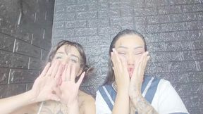 INTERRACIAL SILLY FACE DISPUTE - BY BABE AND LOHAN SUZUKI - CLIP 3