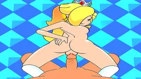 Daisy Teases Samus Rosalina in Steamy Lesbian Encounter – Hentai Dream Come True