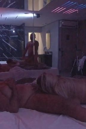 Triple Creampie: Filling the Trans Ass During a Train