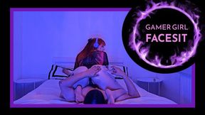 Mel Fire's perfect chair is the face of her submissive (720 EN) - Face Sitting - Ass Worship - Femdom - Submissive - Slave Training