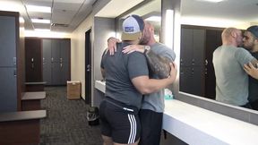 Gym locker room!
