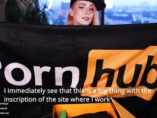 500K! Pornhub gifts Unboxing and Oral-job Creampie! - MollyRedWolf