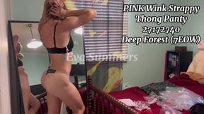 2025 Eva Summers Victoria's Secret Holiday Haul Try on &amp; Review - Part 2 (thong Panties)