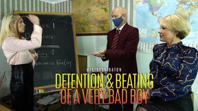 Detention & Beating Of A Very Bad Boy