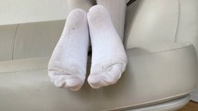 Dirty White Socks Foot Fetish