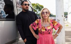 Tattooed 81 Year Old Granny Rough Fucked in My Driving Van