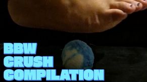 BBW FOOT CRUSH COMPILATION