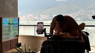 She didn'_t know!! you could give a girl a massage with a happy ending wow