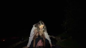 Sensual Sex Outside for Anyone to See