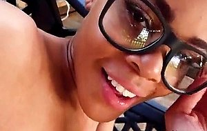 Teen dork arie gets dicked down and creamed